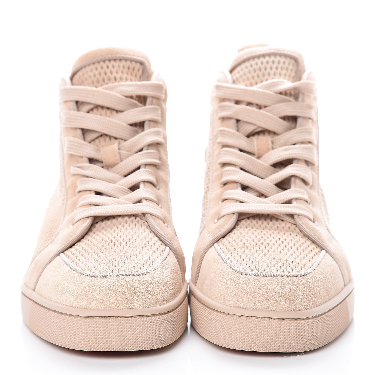 Christian Louboutin Veau Velours Mens AC Louis Flat Sneakers 41 Galet 2 of 9