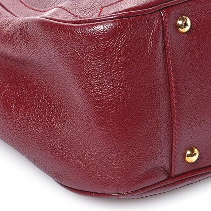 Salvatore Ferragamo Buffalo Betulla Tote Bordeaux 8 of 11