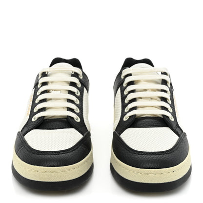 Saint Laurent Calfskin Perforated Womens Sneakers 37 White 2 of 9