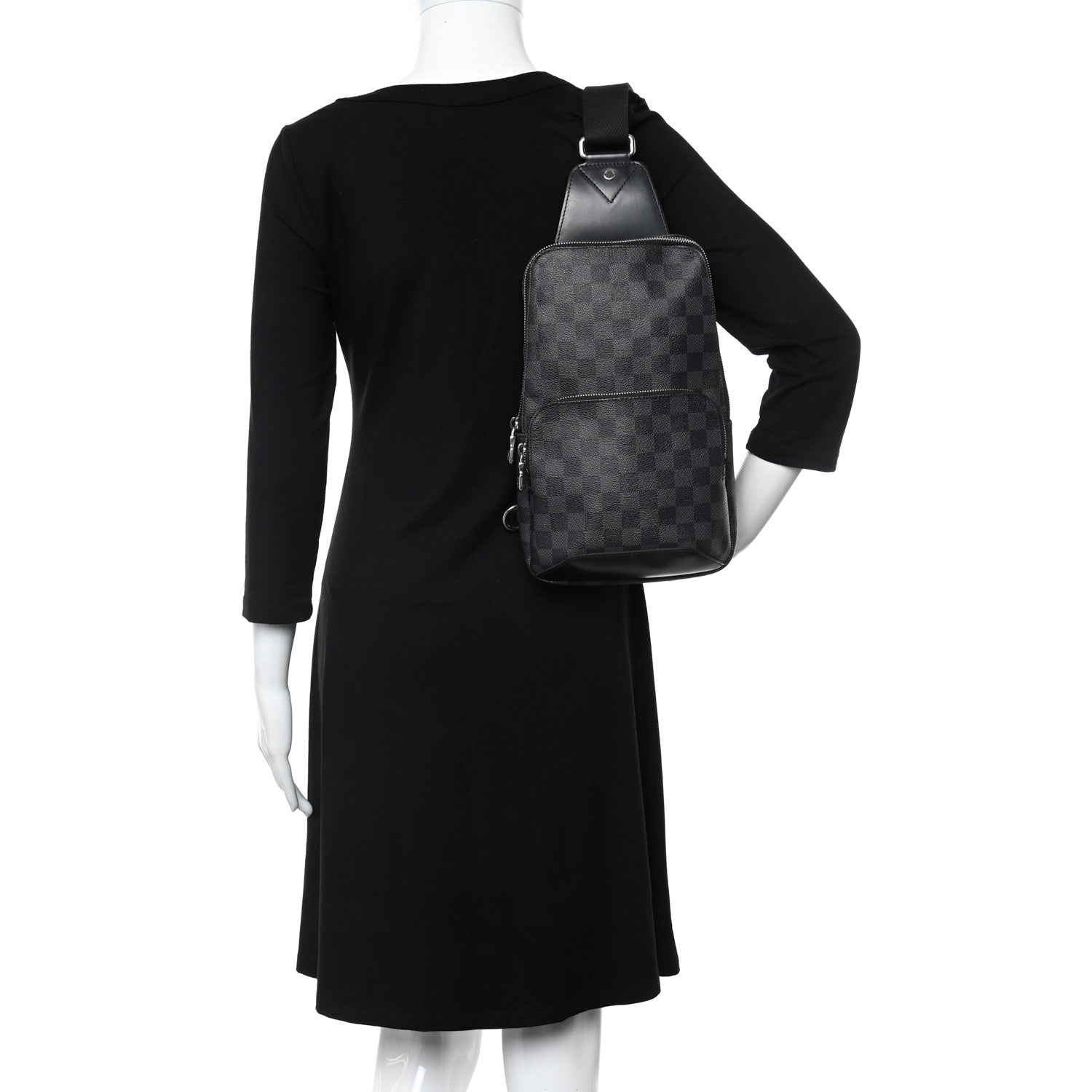 Louis Vuitton Damier Graphite Avenue Sling Backpack 2 of 10