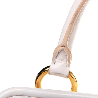 Marc Jacobs Calfskin Quilted Stam White 34 of 37