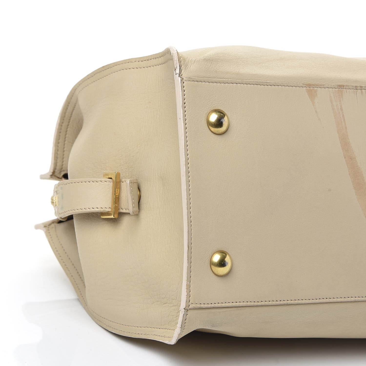 Saint Laurent Calfskin Medium Classic Y Cabas Beige 5 of 18