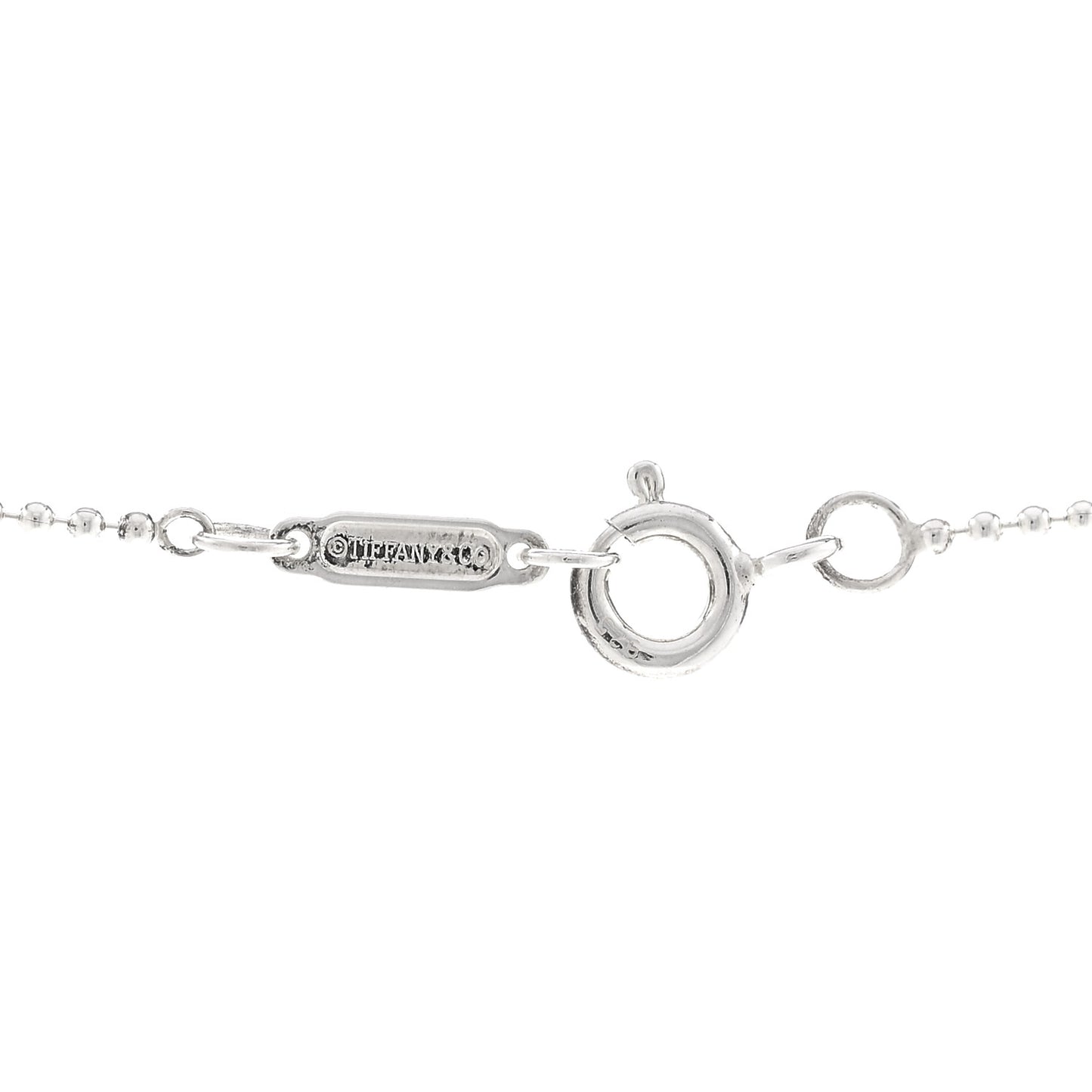 Sterling Silver 1.2mm Bead Chain Necklace 30"
