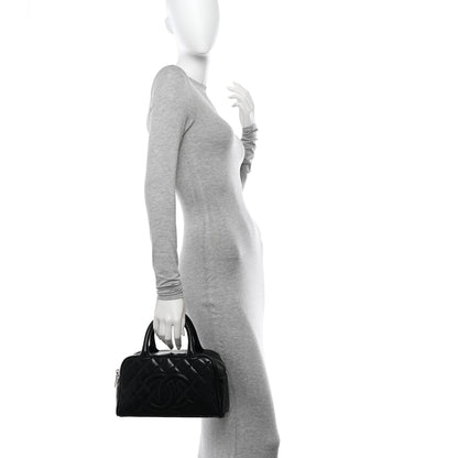 Chanel Caviar Quilted Small Bowler Black 2 of 13