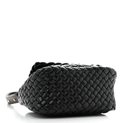 Bottega Veneta Nappa Intrecciato Mini Cobble Shoulder Bag Black 4 of 11