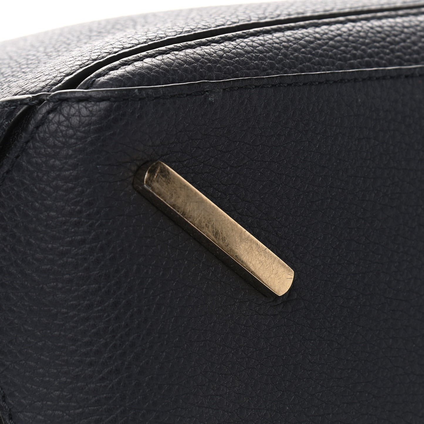 Calfskin Medium Puzzle Bag Midnight Blue Black