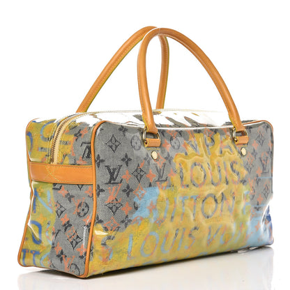 Louis Vuitton Monogram Pulp Defile Weekender PM Yellow 3 of 12