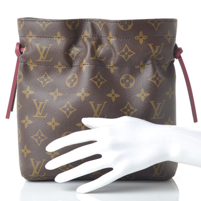 Louis Vuitton Monogram Pouch Noe Fuchsia 2 of 7