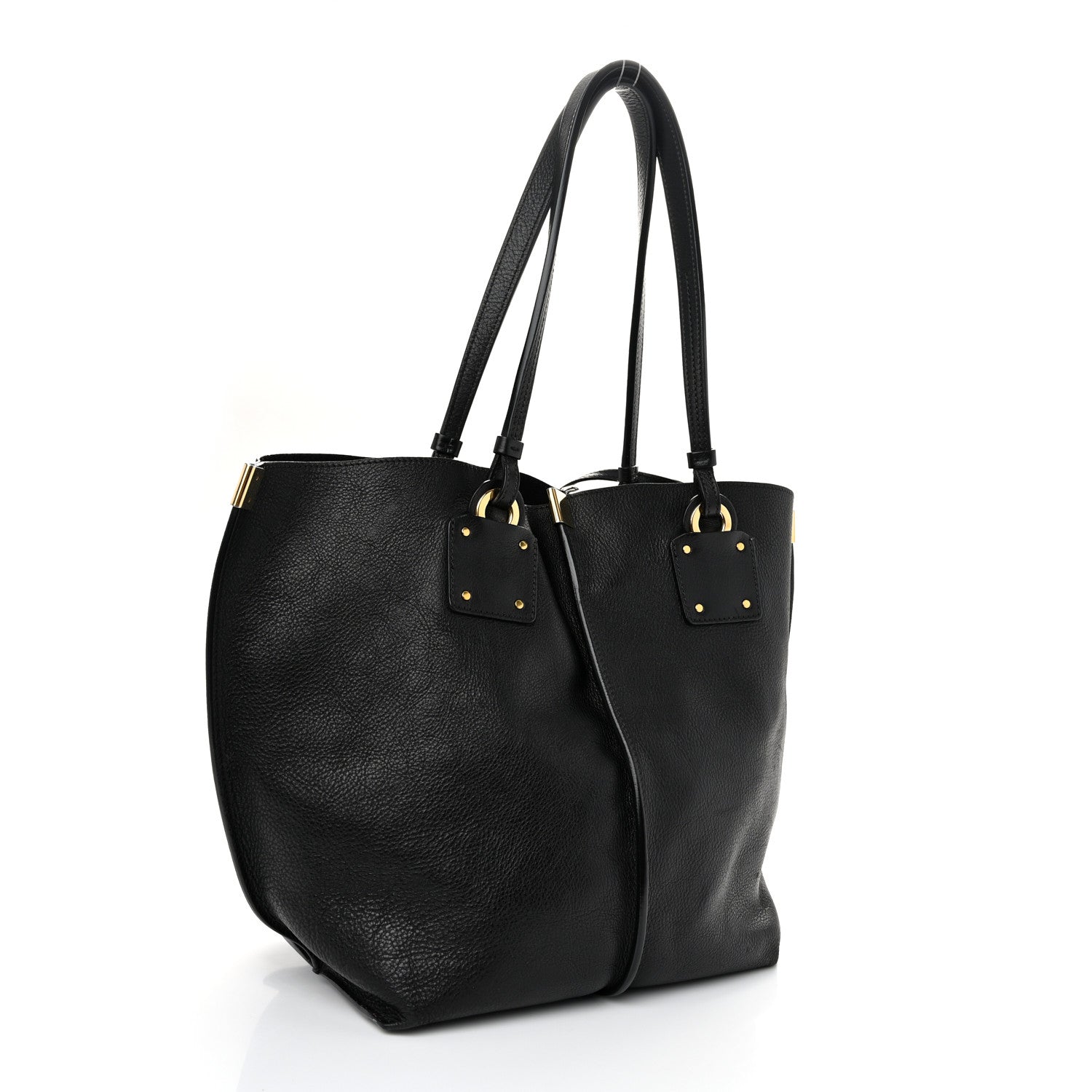 Chloe Smooth Calfskin Medium Vick Tote Black 4 of 12