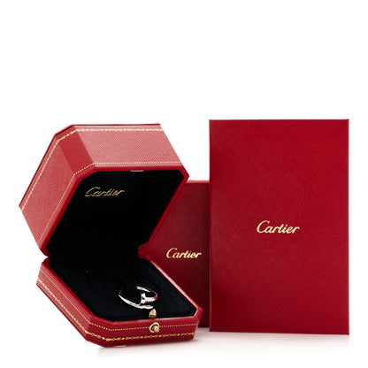 Cartier 18K White Gold Juste Un Clou Ring 54 6.75 6 of 6