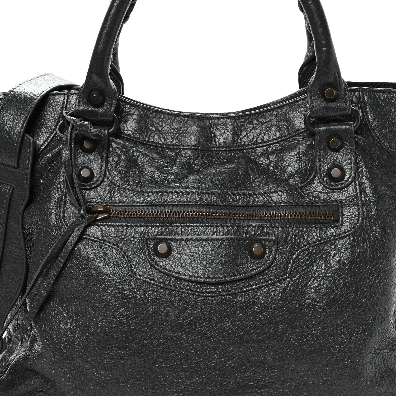 Balenciaga Agneau Classic Hardware Velo Anthracite 9 of 11