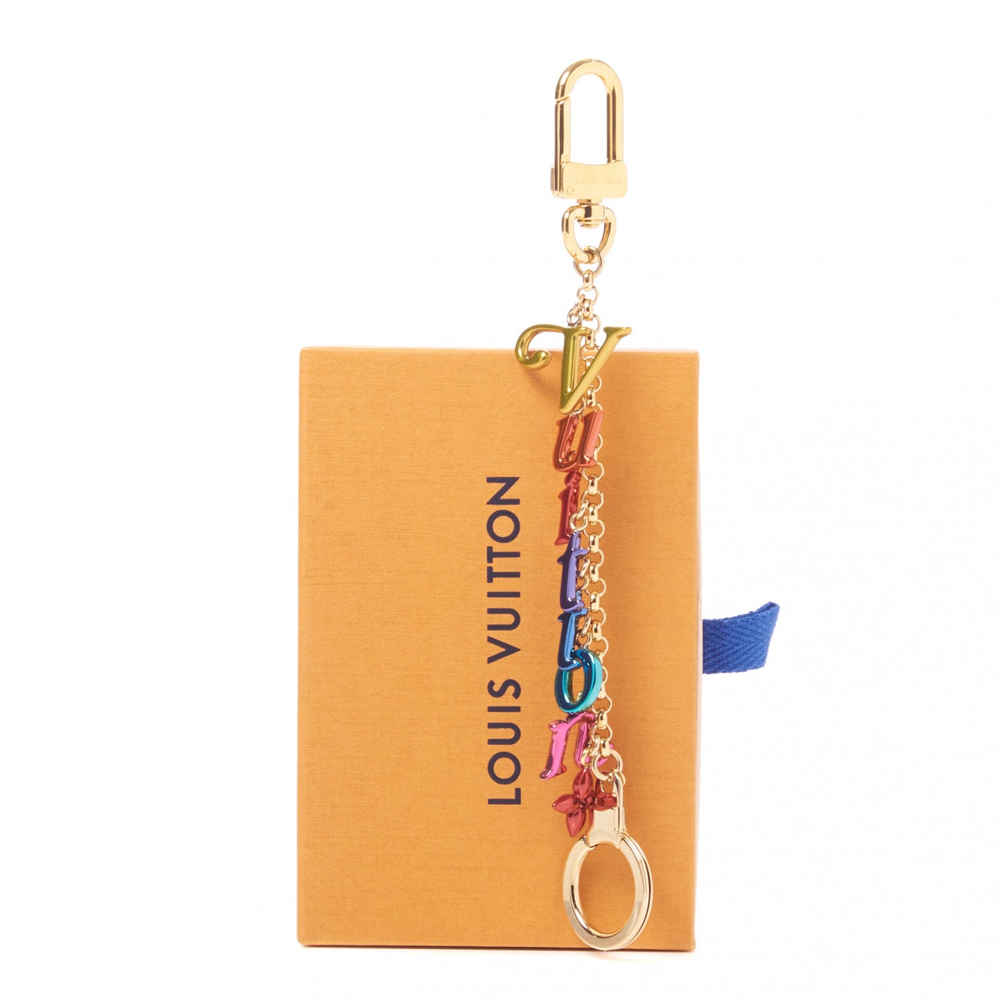 New Wave Key Chain Bag Charm Multicolor