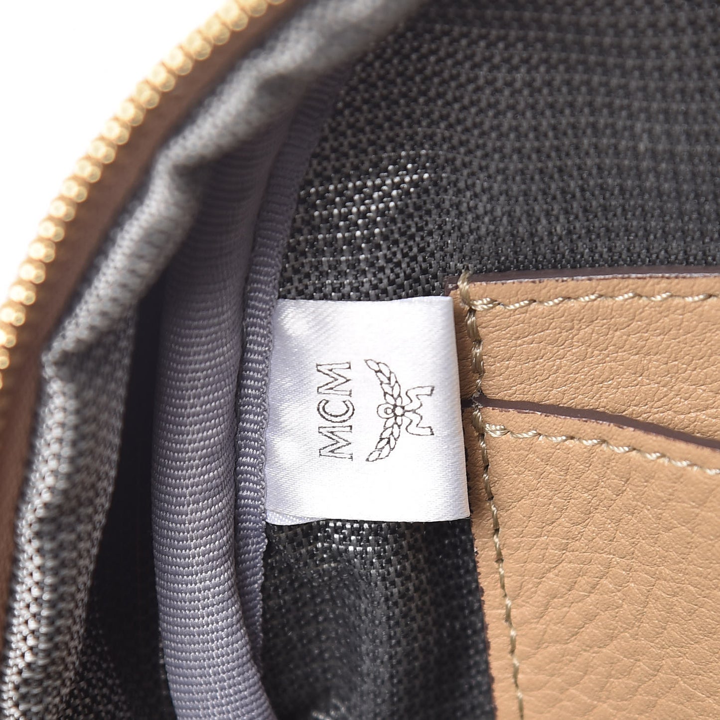 Visetos Side Stud Mini Stark Backpack Beige