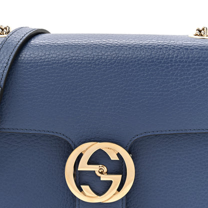 Gucci Dollar Calfskin Small Interlocking G Shoulder Bag Caspian 9 of 12