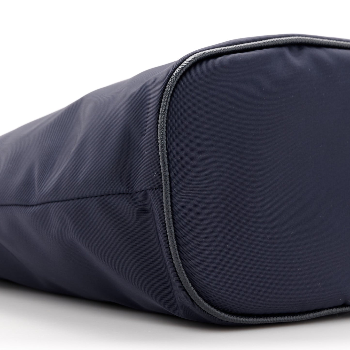 Re-Nylon Saffiano Mini Re-Edition 1978 Bucket Bag Navy