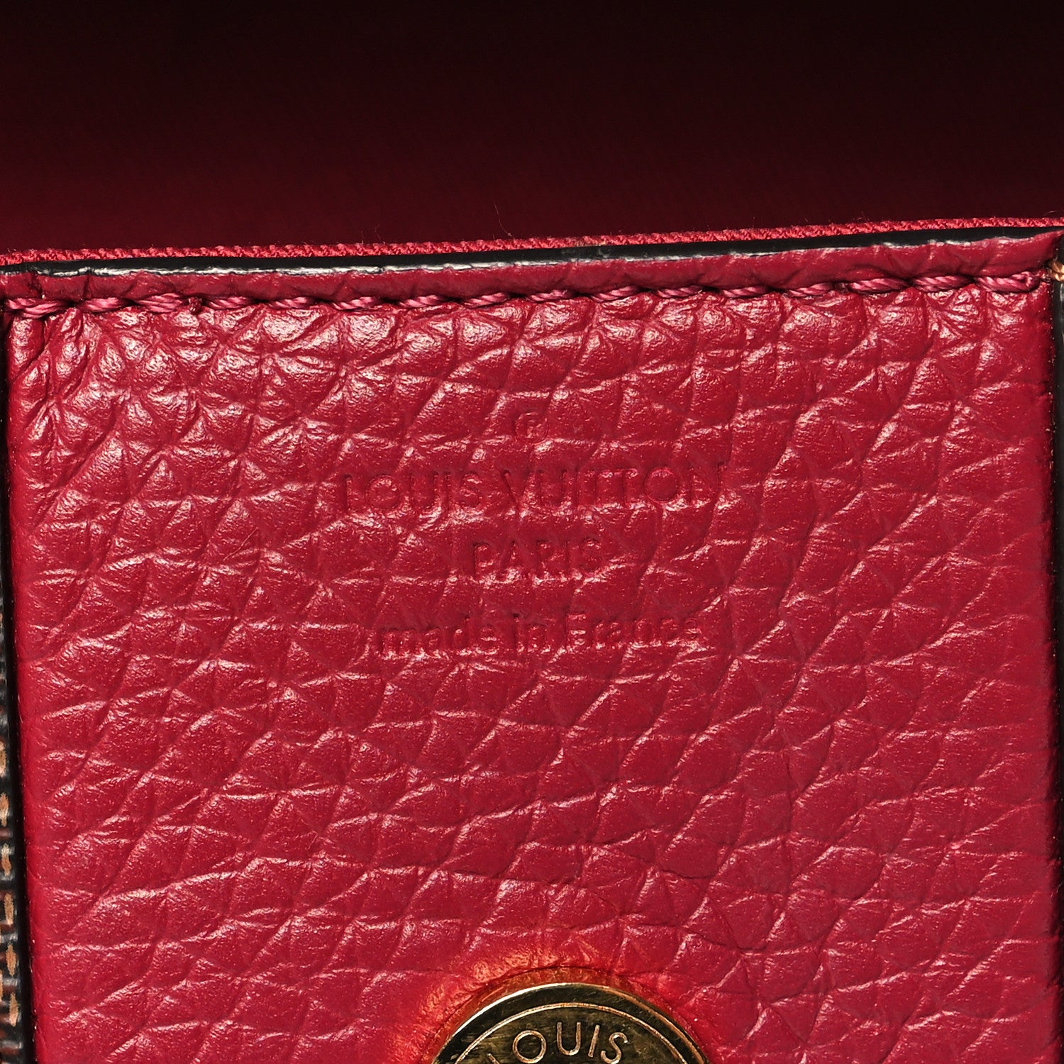 Louis Vuitton Damier Ebene Bond Street Lie De Vin 6 of 10