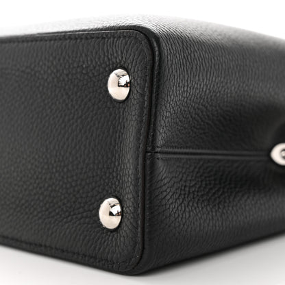 Louis Vuitton Taurillon Capucines PM Black 9 of 12
