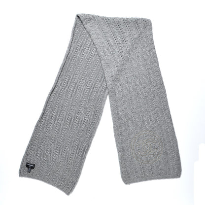 Chanel Cashmere Chain CC Scarf Grey 1 of 4