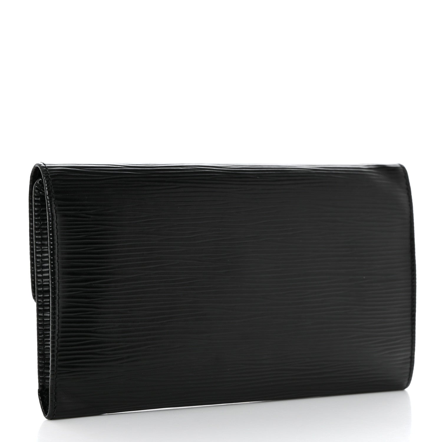 Louis Vuitton Epi Porte Tresor International Wallet Black 3 of 8