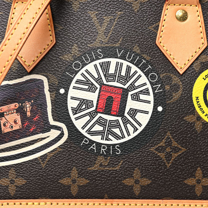 Louis Vuitton Monogram World Tour Alma BB 7 of 9