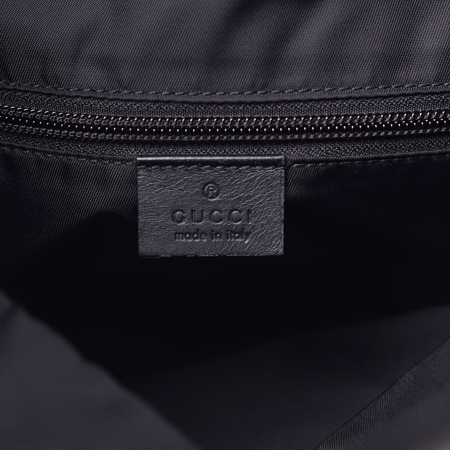 Gucci Techno Canvas Web Single Buckle Backpack Black 6 of 14
