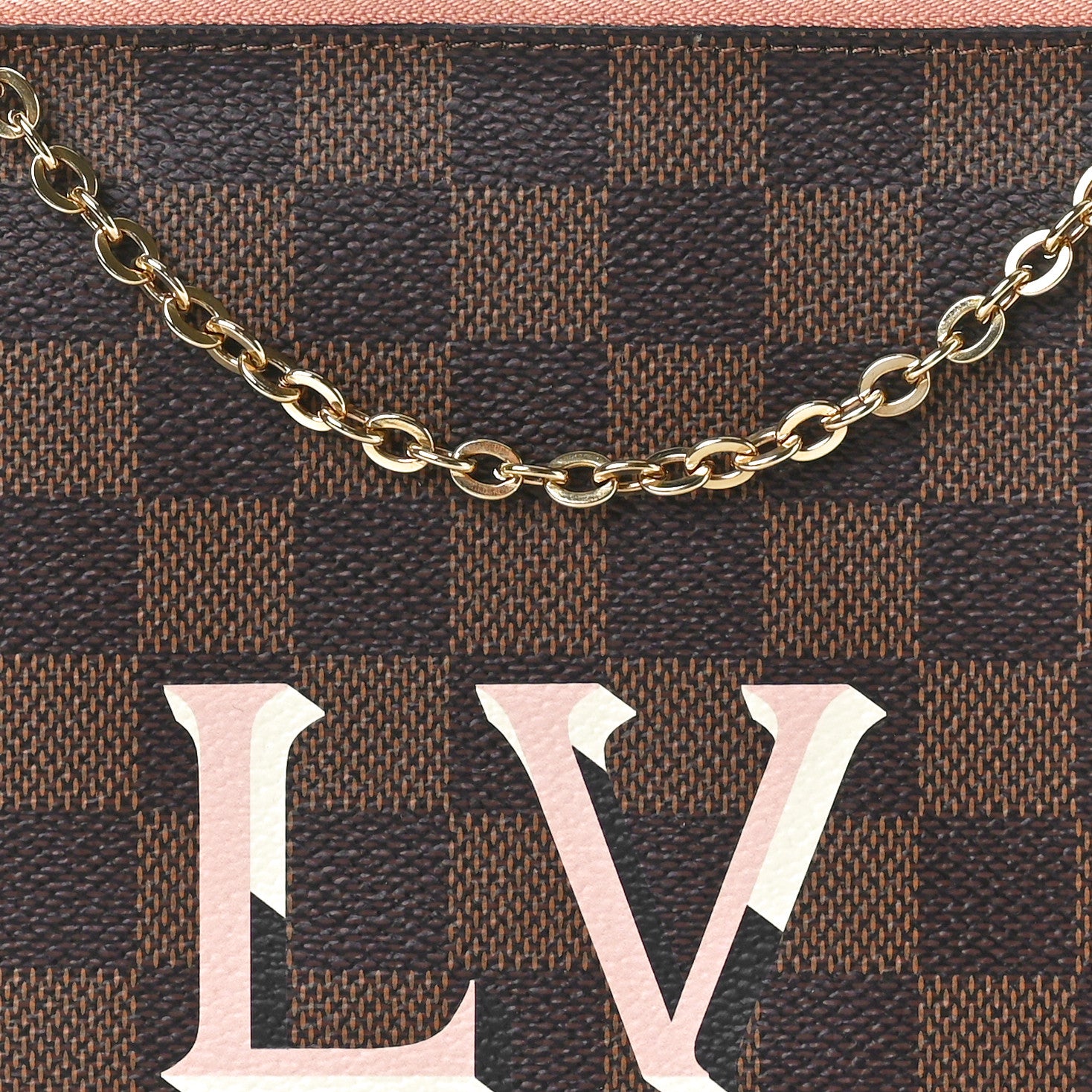 Louis Vuitton Damier Ebene Double Zip Pochette 8 of 11