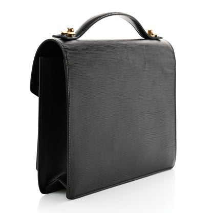 Louis Vuitton Epi Monceau Black 3 of 13