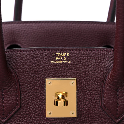 Hermes Togo BIRKIN 30 Bordeaux 6 of 10