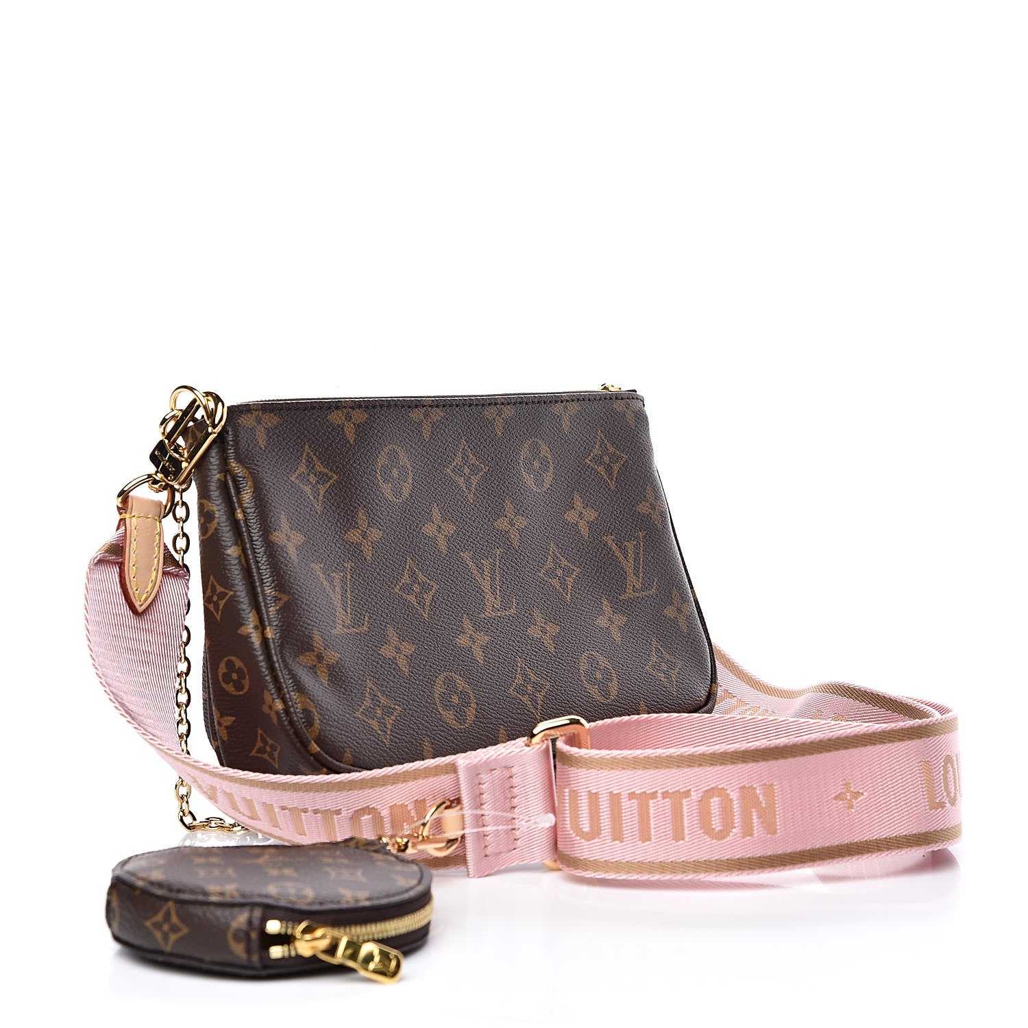 Louis Vuitton Monogram Multi Pochette Accessories Rose Clair 3 of 11