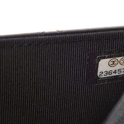 Chanel Lambskin Quilted Wallet On Chain WOC Black 8 of 11