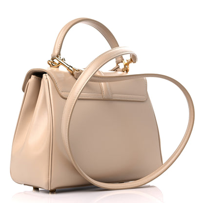 Celine Satinated Calfskin Small 16 Top Handle Bag White 3 of 13