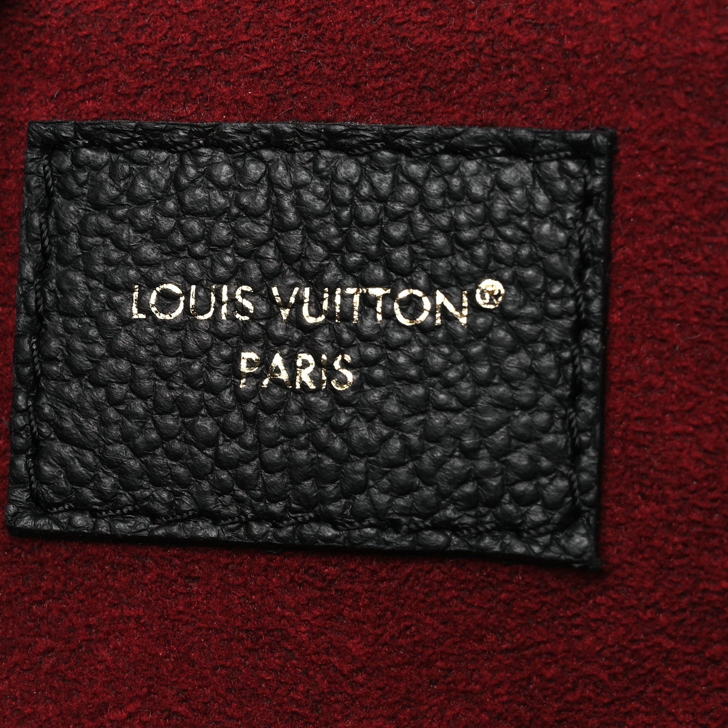 Louis Vuitton Empreinte Monogram Giant Petit Palais Black Black 6 of 11