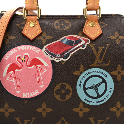 Louis Vuitton Monogram World Tour Nano Speedy 8 of 11