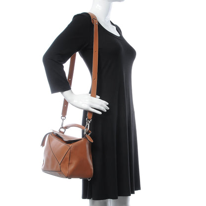 Loewe Calfskin Medium Puzzle Bag Tan 2 of 13