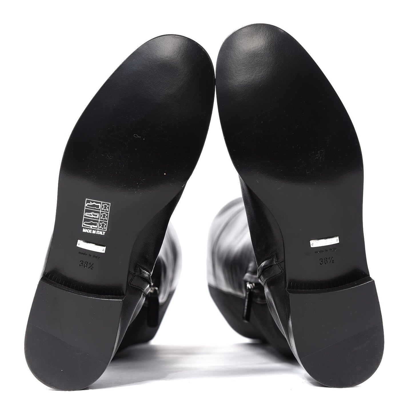 Nappa Charlotte Riding Boots 38.5 Black