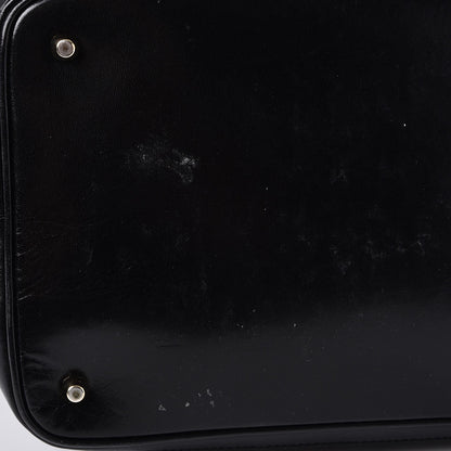Burberry Beat Check Medium Ellers Satchel Black 11 of 12