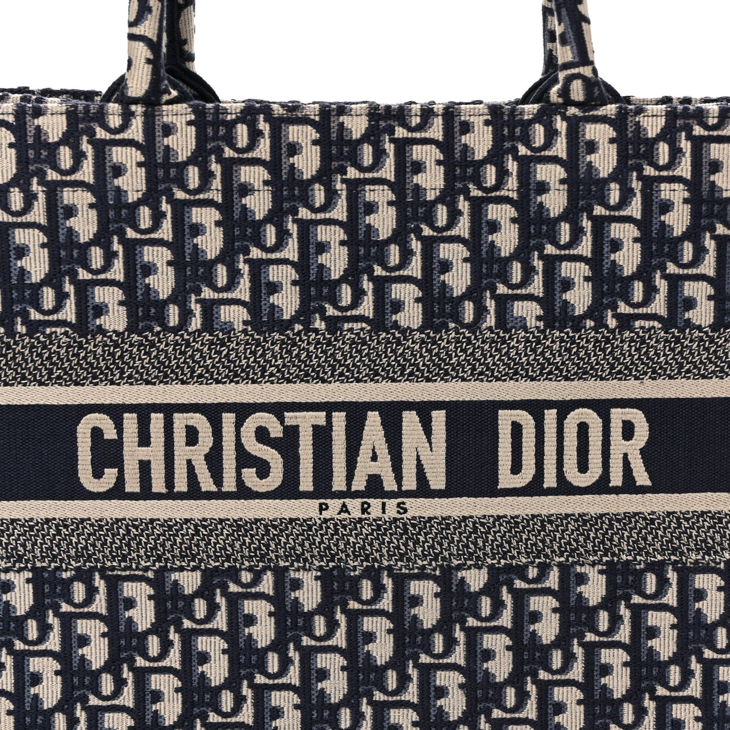 Oblique Medium Book Tote Blue Multicolor