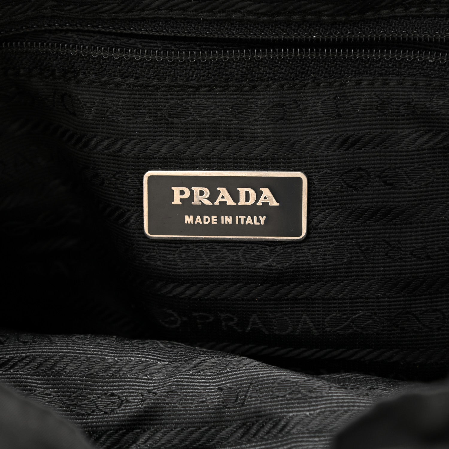 Prada Tessuto Nylon Vela Small Backpack Black 6 of 18