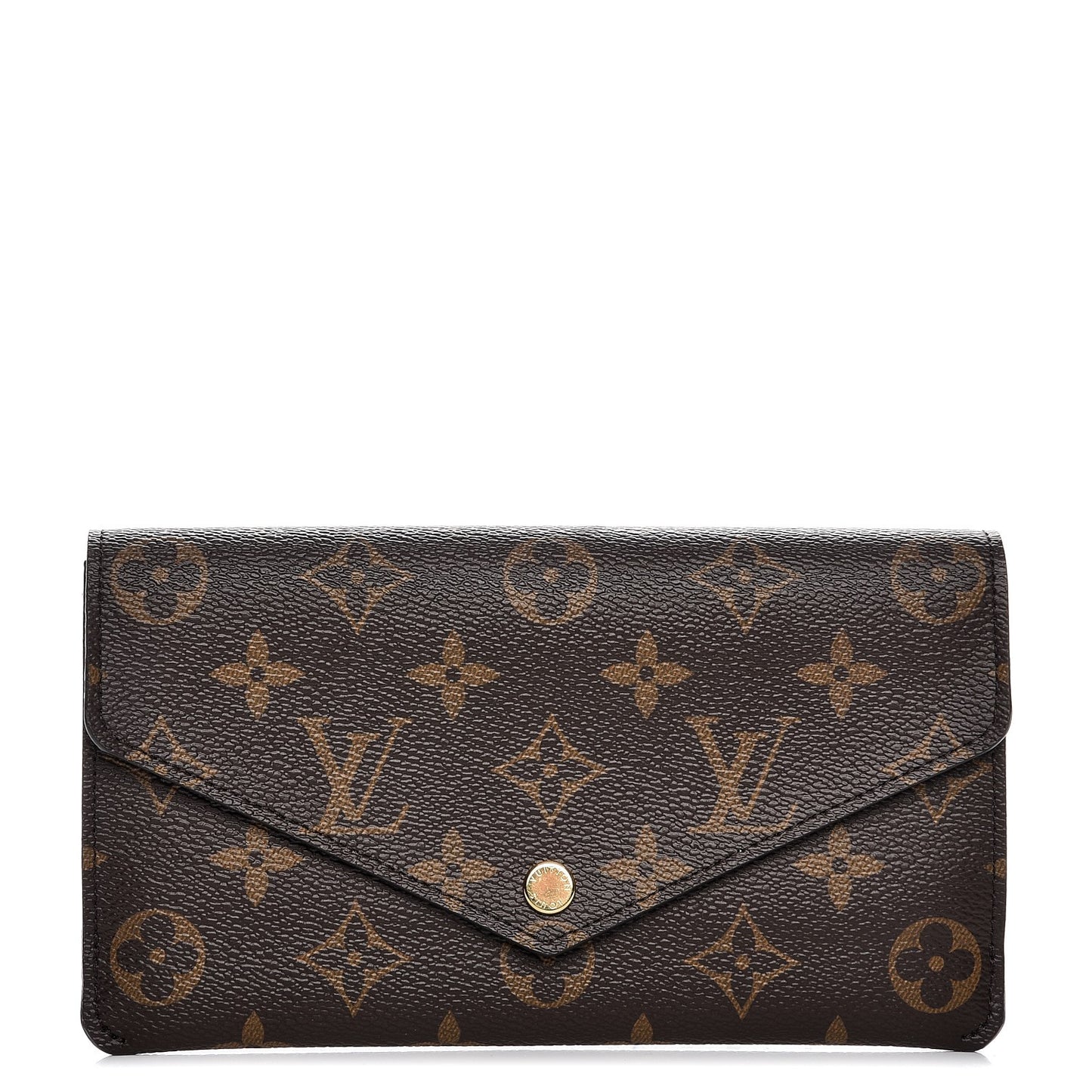 Monogram Jeanne Wallet Rose Ballerine