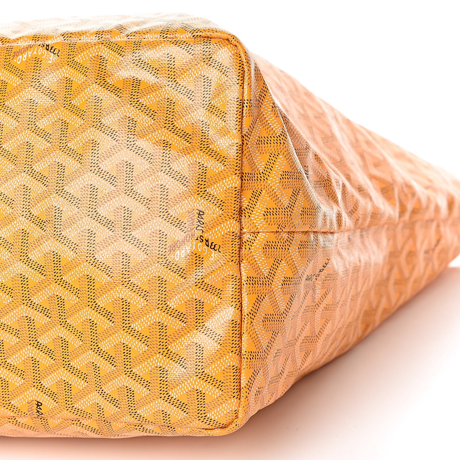 Goyard Goyardine Saint Louis GM Yellow 13 of 14