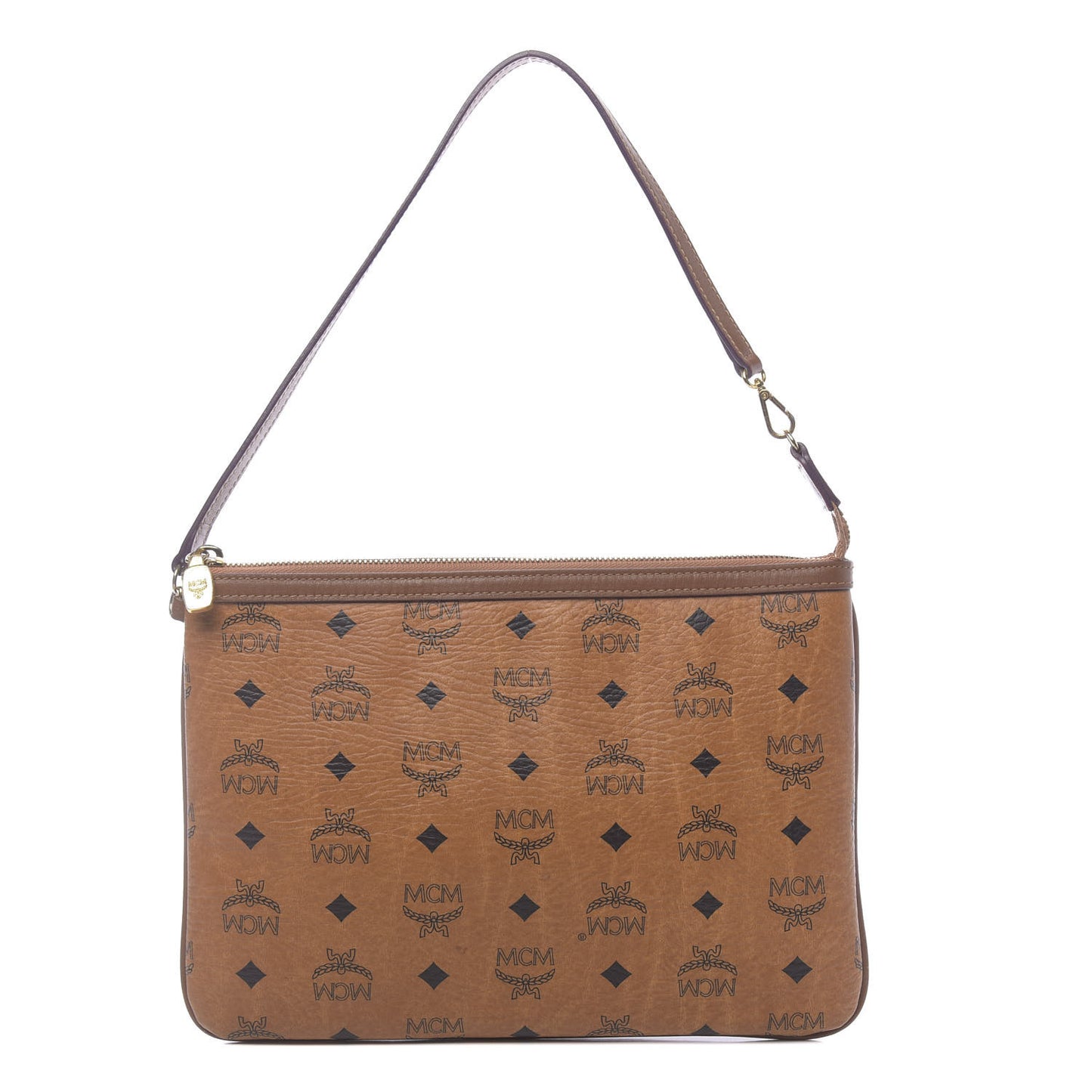 Visetos Liz Shopper Tote Pouch Cognac