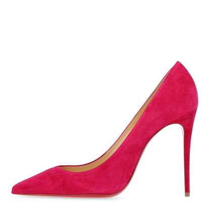 Christian Louboutin Veau Velours Kate Max 100 Pumps 38 Bomba 1 of 10