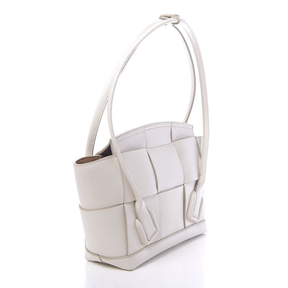 Bottega Veneta French Calfskin Maxi Intrecciato Arco 33 Bianco 3 of 12