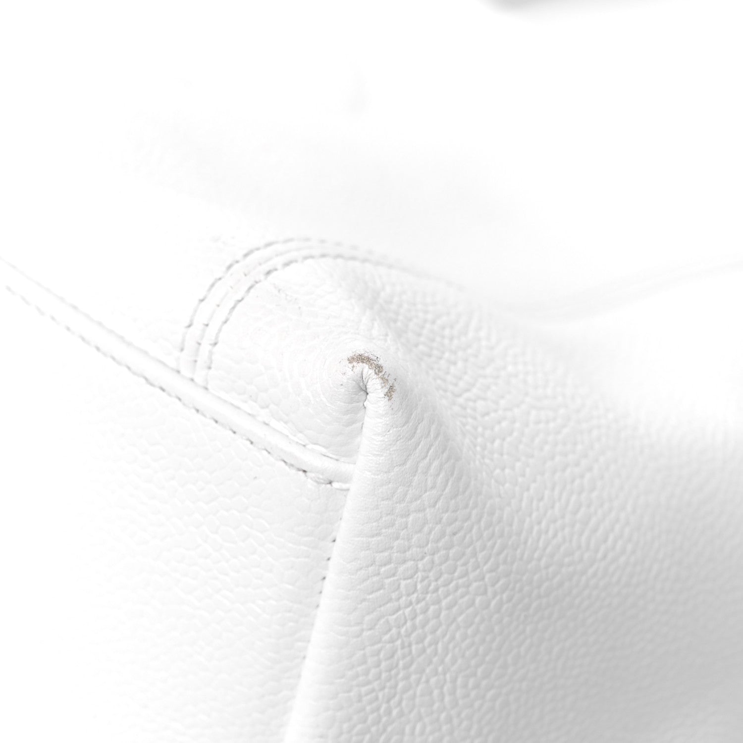 Chanel Caviar CC Tote White 7 of 14