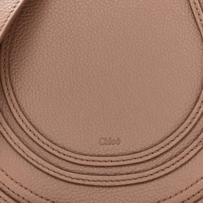 Chloe Grained Calfskin Marcie Saddle Bag Woodrose 7 of 9