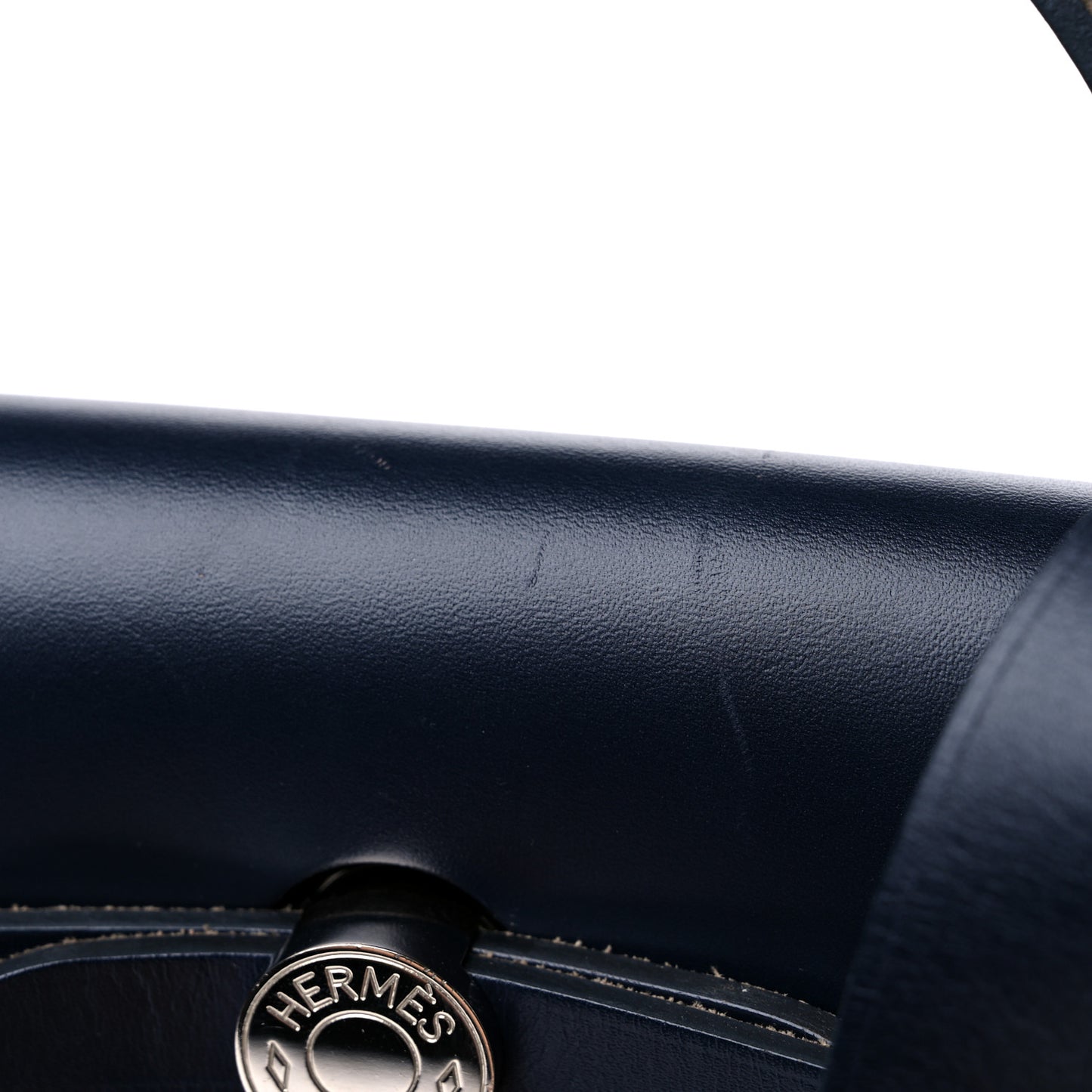 Vache Hunter Toile Herbag Zip 31 PM Trench Bleu Indigo