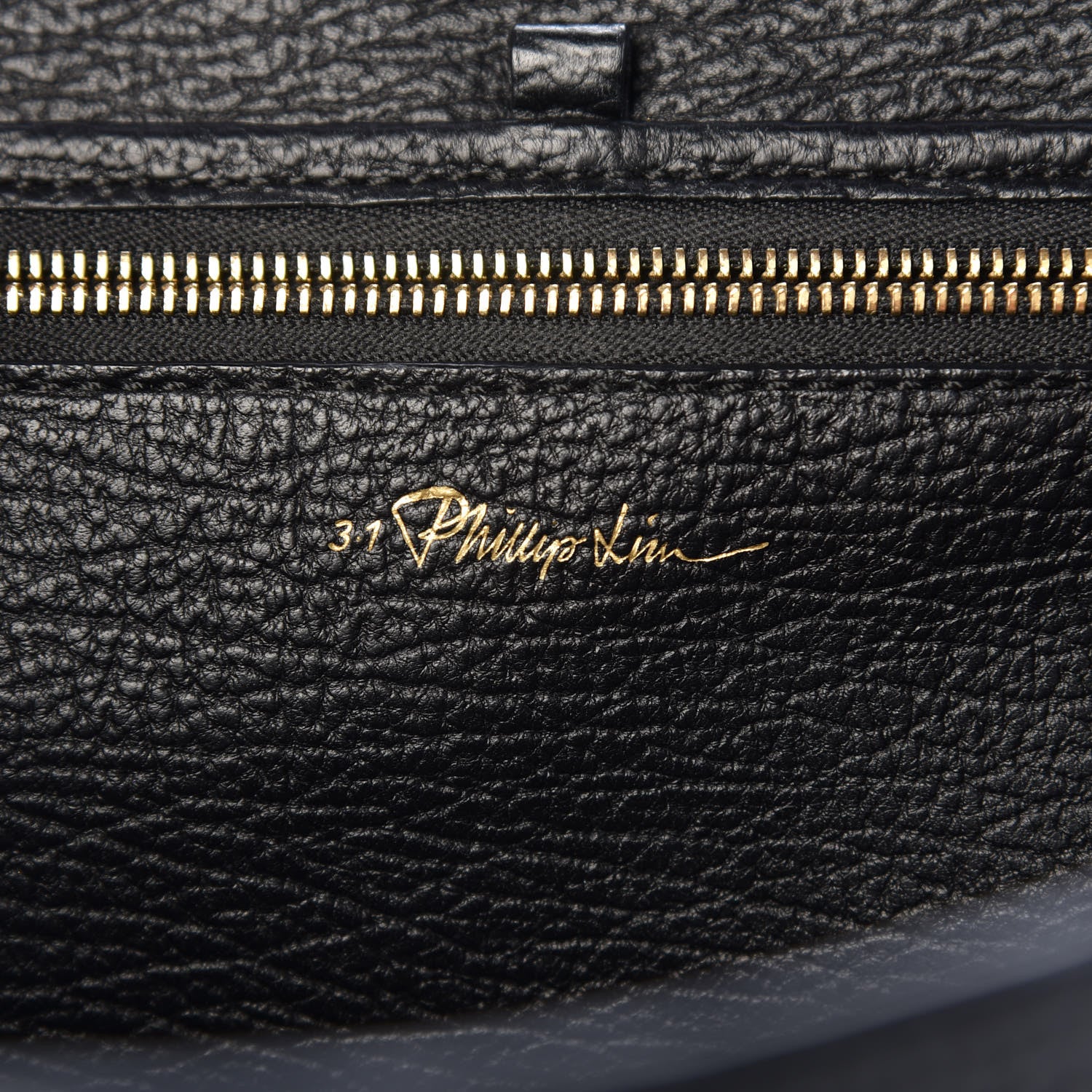 3.1 Phillip Lim 3.1 Textured Calfskin Medium Pashli Satchel Black 7 of 12