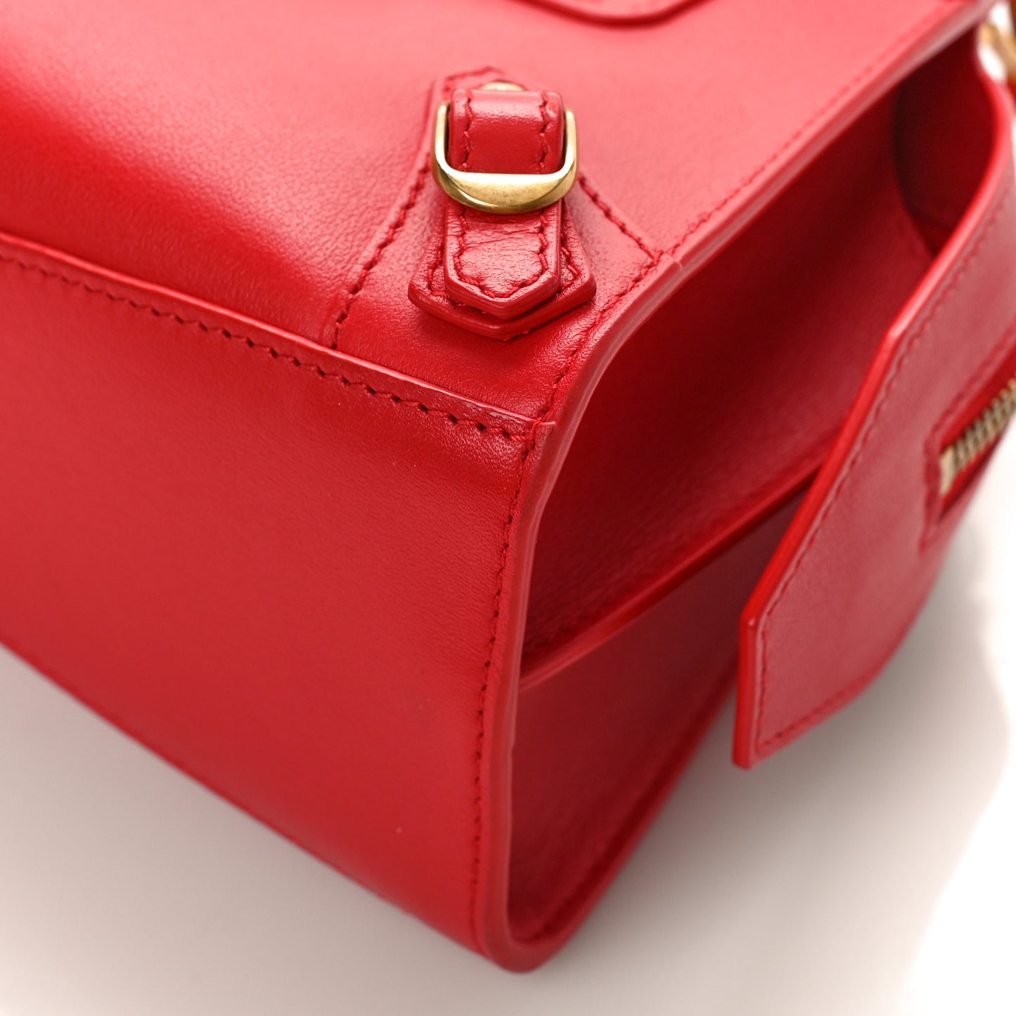 Smooth Calfskin Neo Classic Gold Hardware Mini City Red