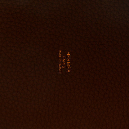 Hermes Taurillon Clemence Picotin Lock 18 PM Gold 5 of 11