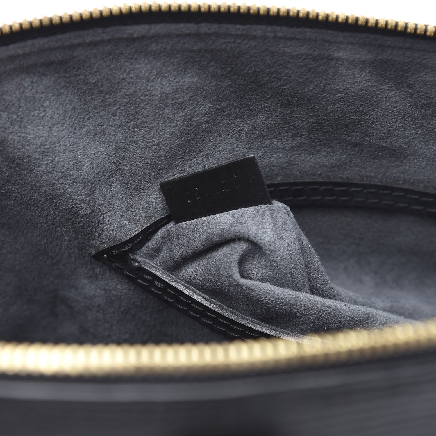 Louis Vuitton Epi Alma PM Black 7 of 10
